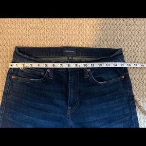 J Crew 484 fit 30x30 dark wash jeans